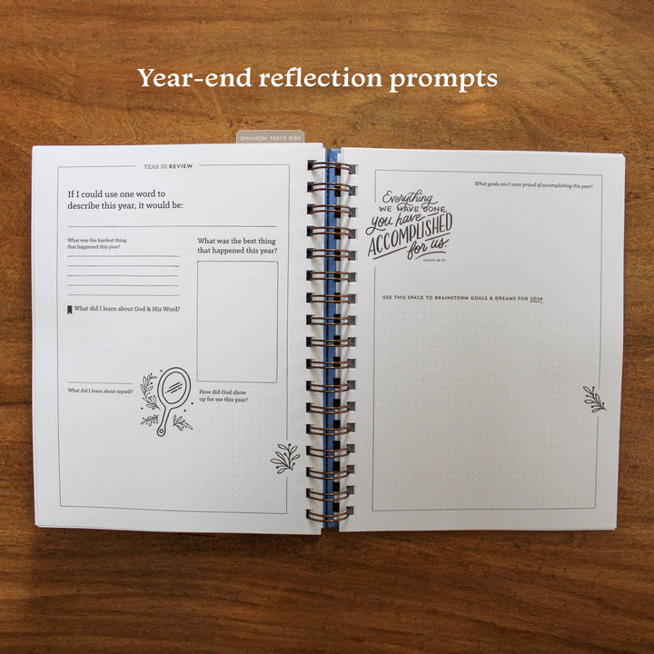 Naomi Paper Co. - 2026 Scripture Lettering Planner