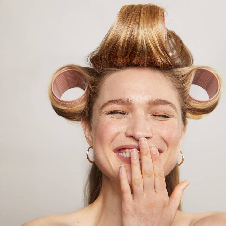 KITSCH - Recycled Plastic XL Thermal Rollers 4pc Set - Terracotta