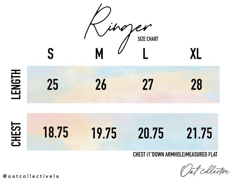 USA Mix-and-Match Letter - Ringer Graphic Top
