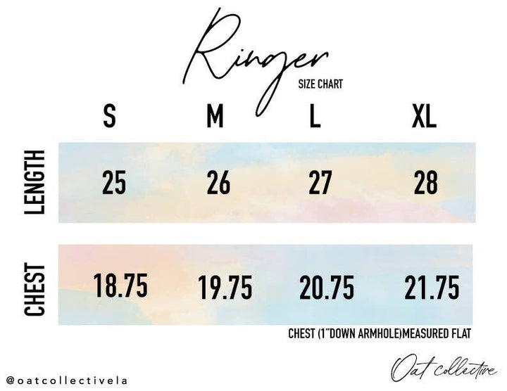 USA Mix-and-Match Letter - Ringer Graphic Top
