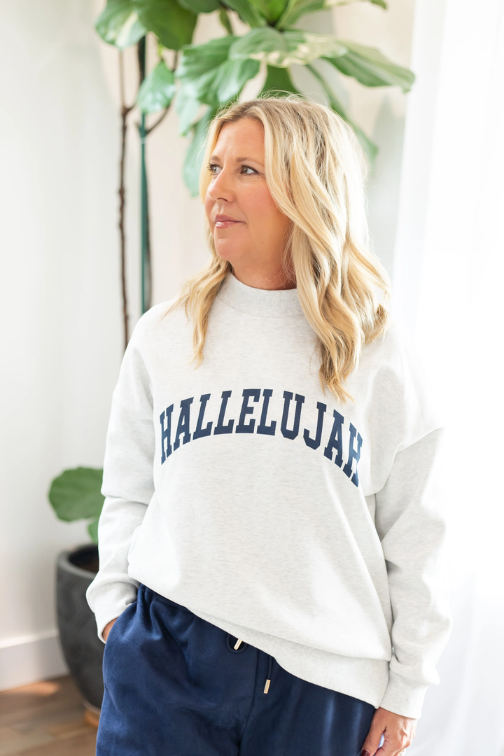 Word Warriors - "Hallelujah &amp; PTL" Reversible Sweatshirt