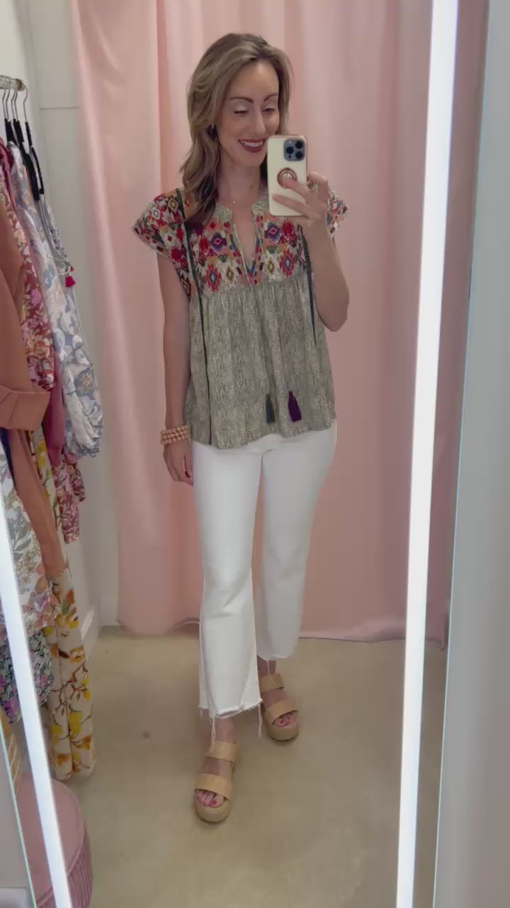 Belle Babydoll Blouse