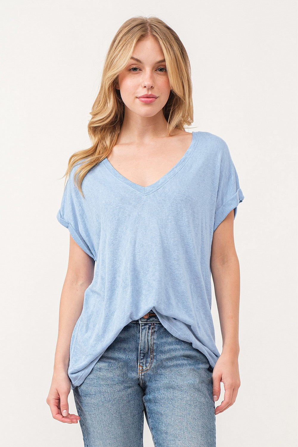 Liz T-Shirt - Marine Blue