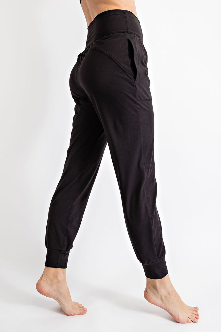 Take a Hike Butter Joggers - Black