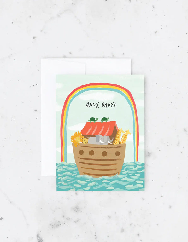 Noah's Ark Card - Baby