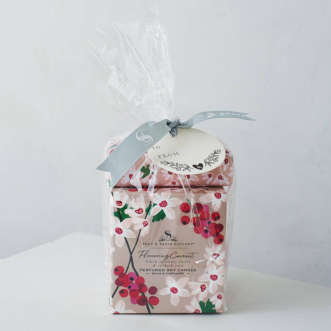 S&P Large Candle & Soap Gift Set - Flowering Currant