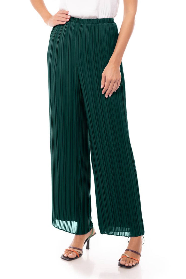 Merry Pleated Chiffon Pants