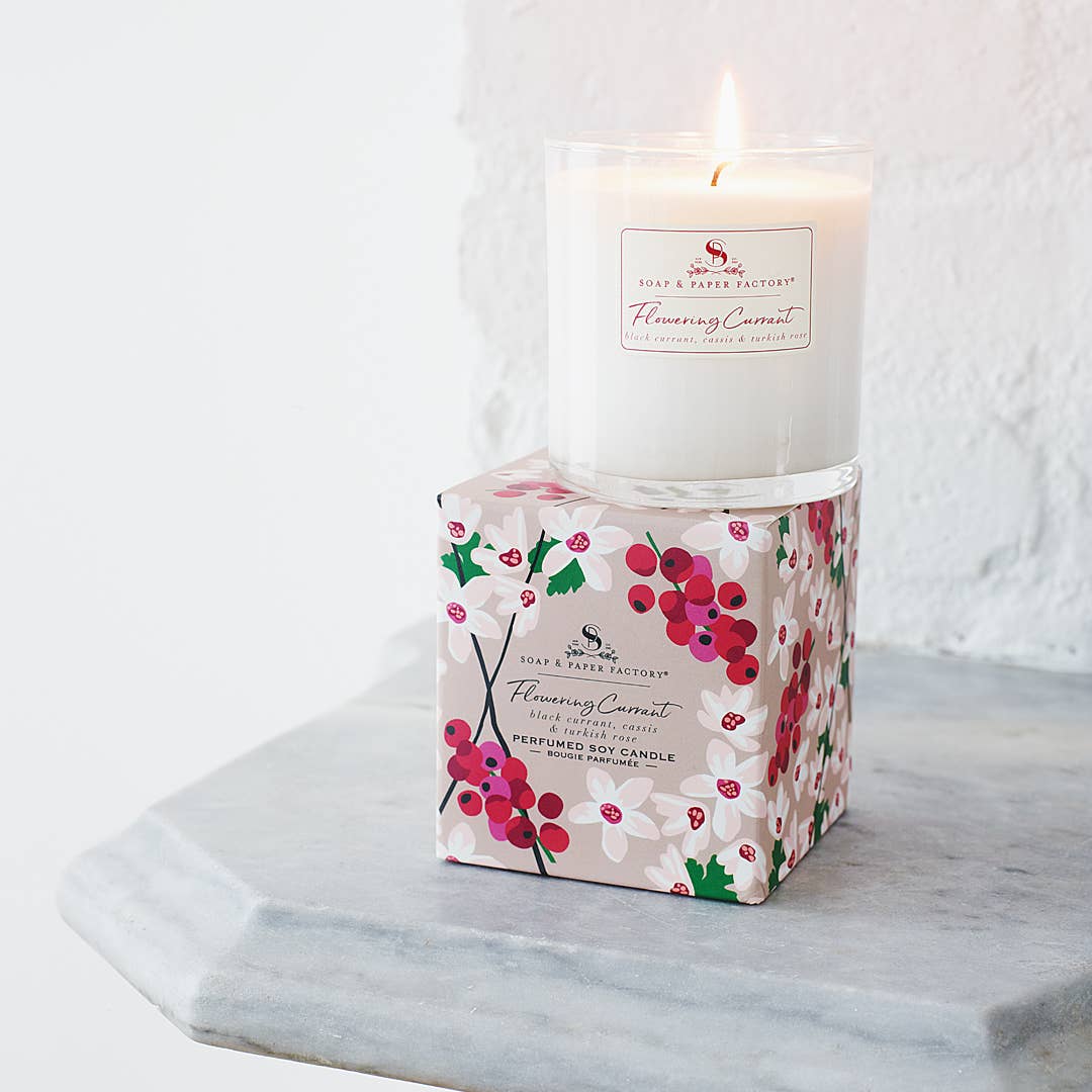 S&P Large Soy Candle, 9.5 oz - Flowering Currant