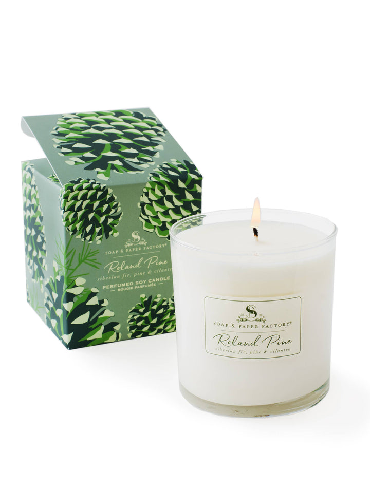 S&P Large Soy Candle, 9.5 oz - Roland Pine