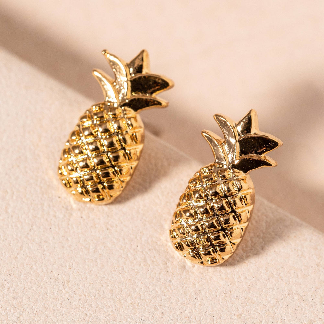 Pineapple Paradise Stud Earrings