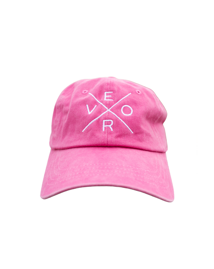 Vero Hat - Vintage Fuchsia & White*