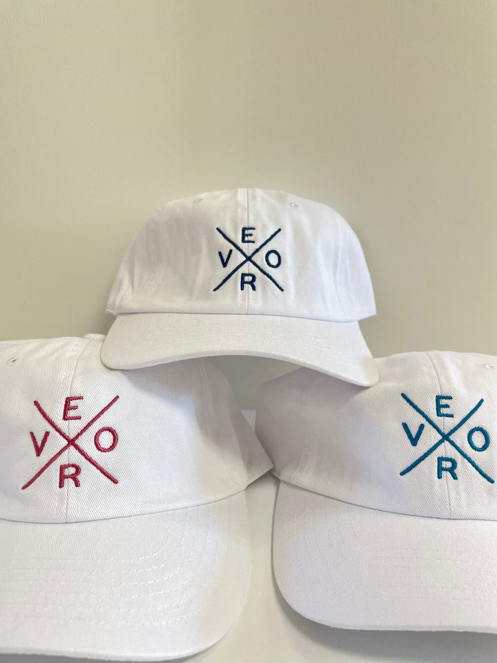 Vero Hat - White & Navy