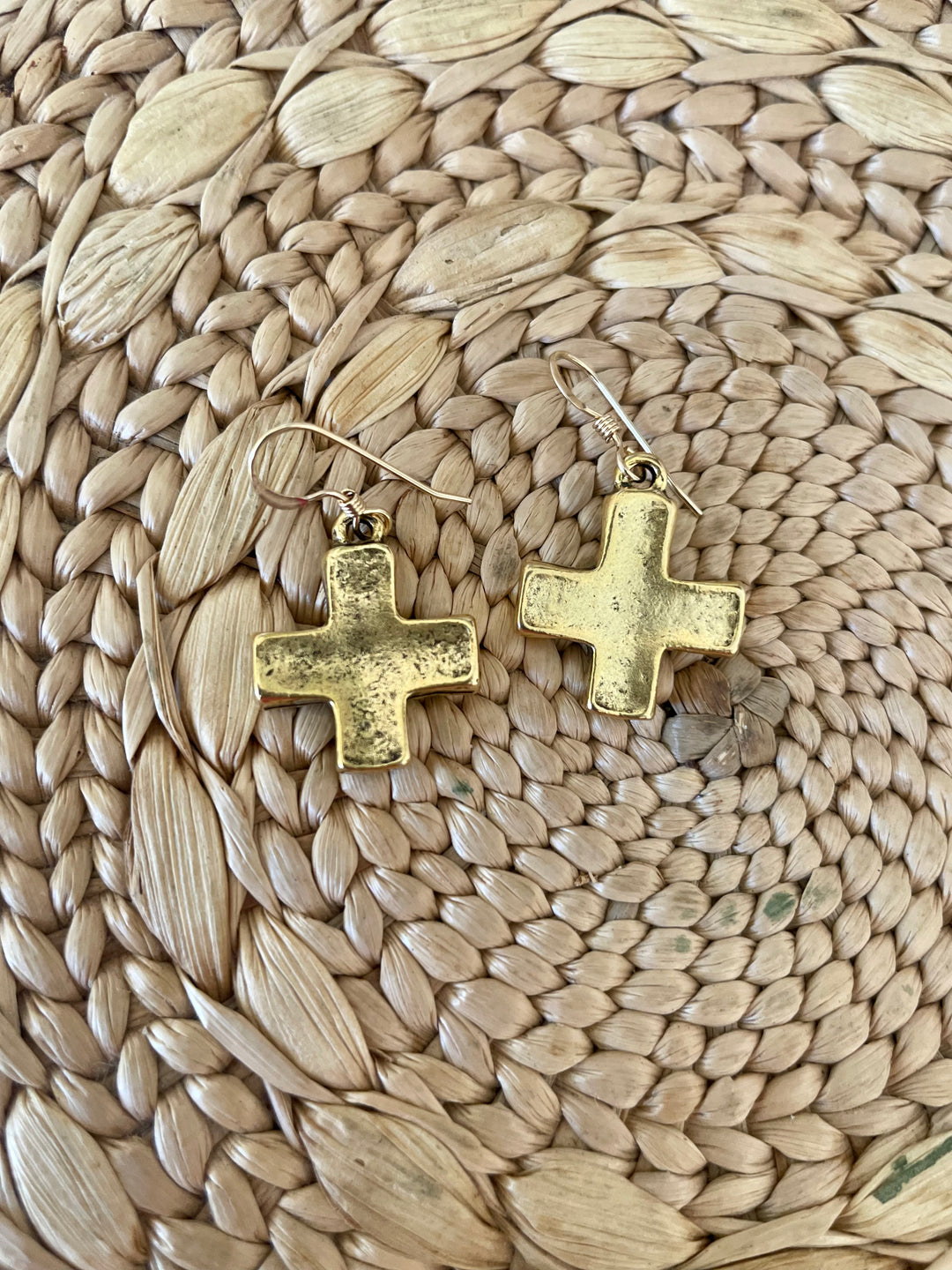 He is Always with Us Earrings - Handmade By Stella