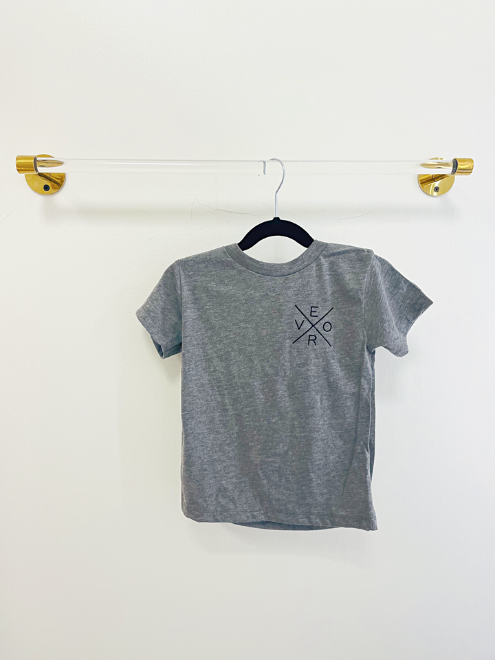 Vero Toddler T - Grey (Embroidered)