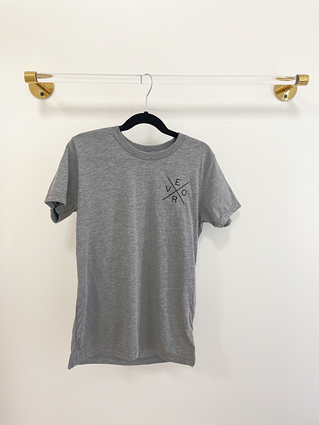 Vero Youth Tee - Kids, Grey (Embroidered)