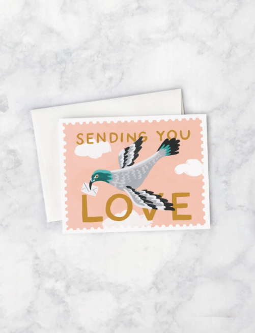 Sending You Love Card - Thinking of You