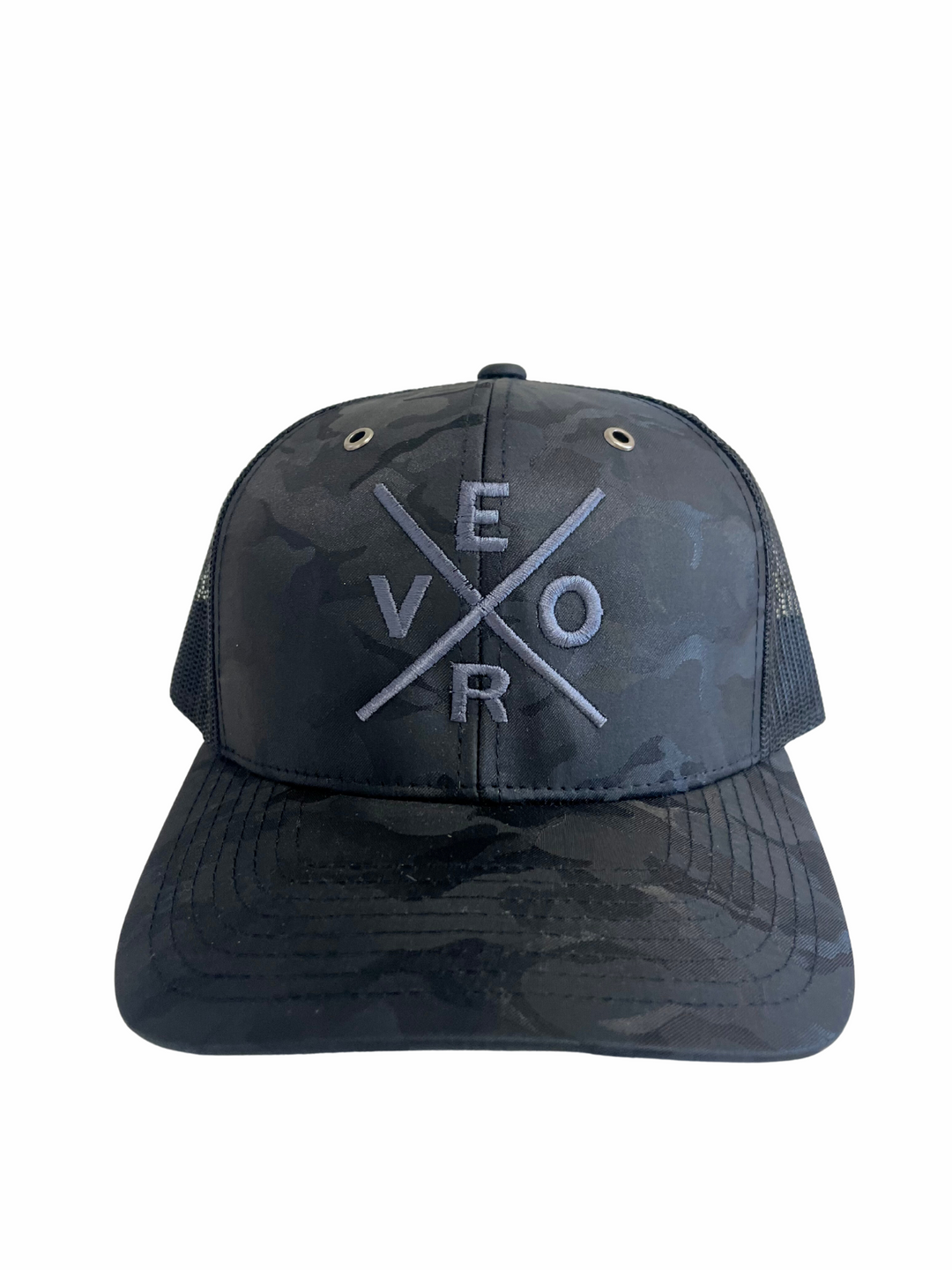 Vero Trucker Hat - Black Camo