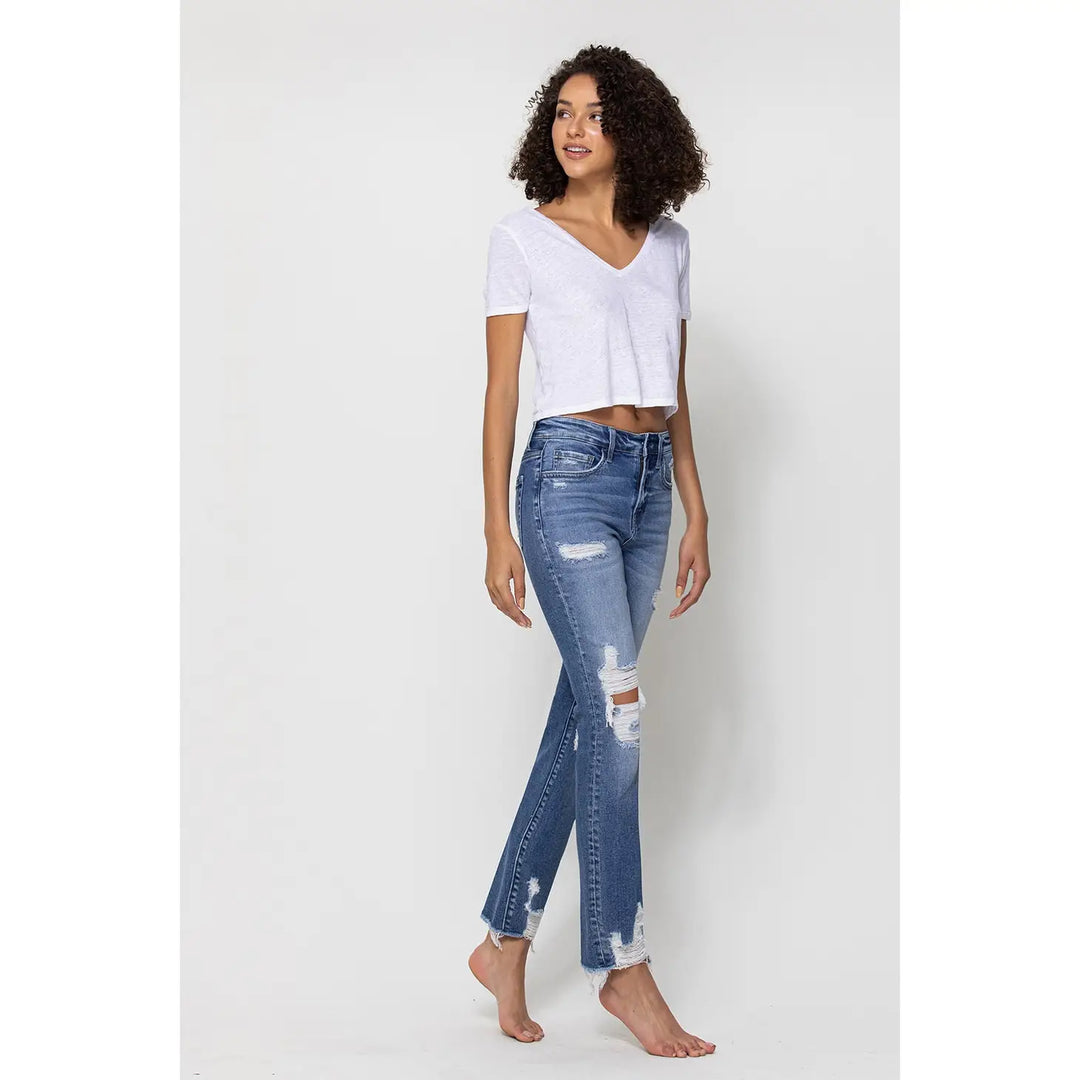 Move On Over Mid Rise Jeans