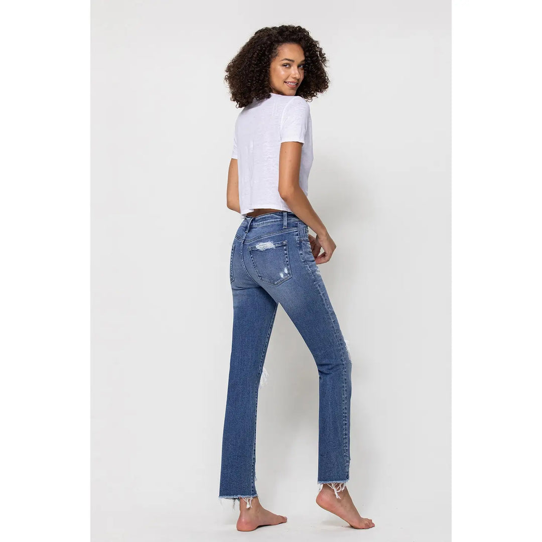 Move On Over Mid Rise Jeans