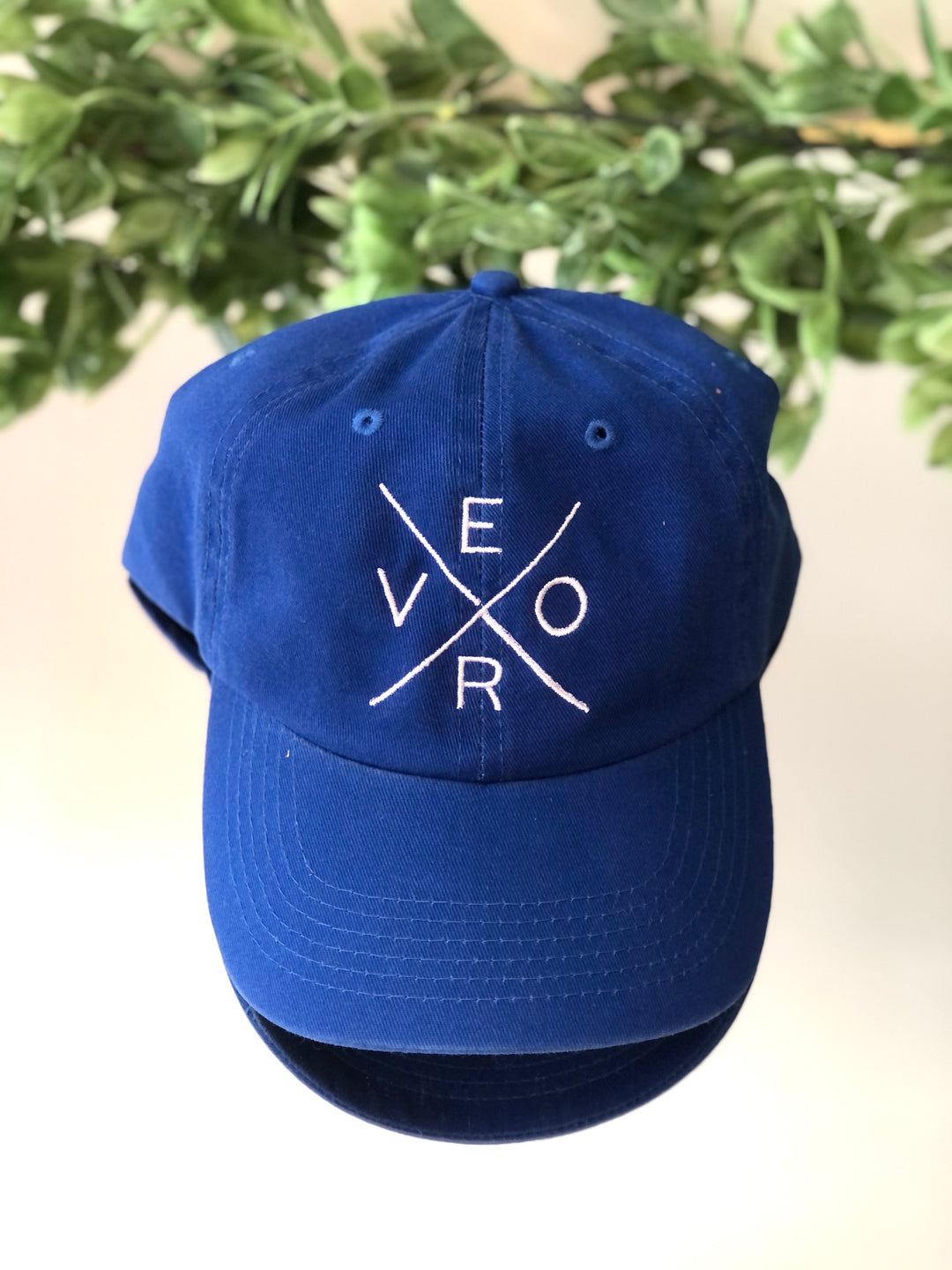 Vero Hat - Royal Blue & White