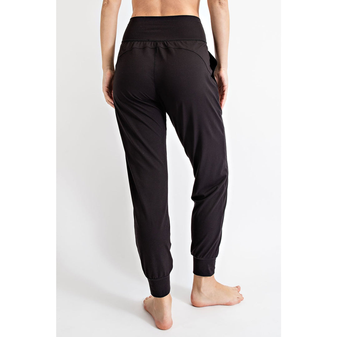 Take a Hike Butter Joggers - Black