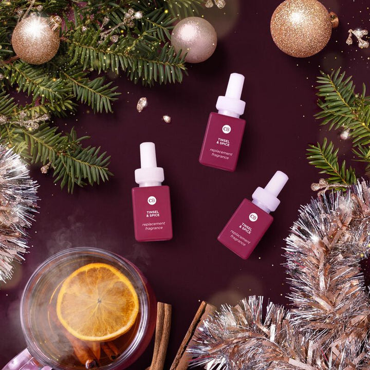 CB + Pura: Diffuser Refill - Tinsel + Spice
